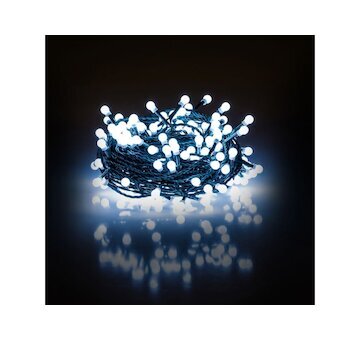 Vánoční řetěz kuličky 100LED 10+5m CW TM RETLUX RXL 219 50002859