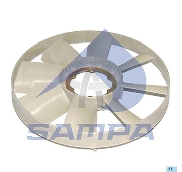 Větrák, chlazení motoru SAMPA 200.174