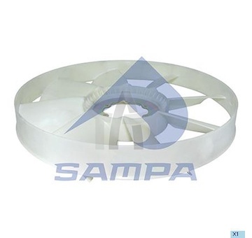 Větrák, chlazení motoru SAMPA 200.179