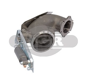 Výfuková klapka, motorová brzda  