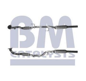 Výfuková trubka přední tlumič