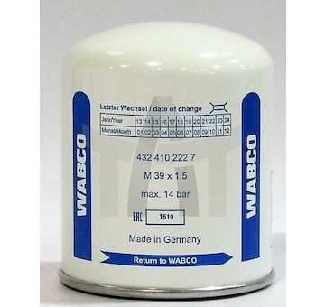 Vysoušecí patrona vzduchu, pneumatický systém WABCO 4324102227