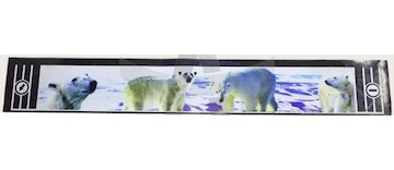 zástěrka návěsu dlouhá bílý CHL047