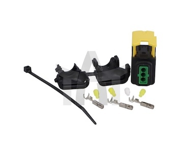 Zástrčka elektrická 3pólová 90 stupňů