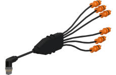 Kabel konektoru, elektronický brzdový systém WABCO 4498160130