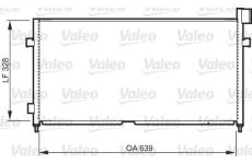 Kondenzátor, klimatizace VALEO 818984