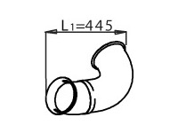 Výfuková trubka DINEX 22178