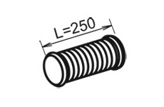 Vlnovec, výfukový systém DINEX 28224