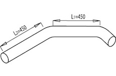 Výfuková trubka DINEX 49281