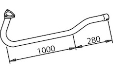 Výfuková trubka DINEX 50296