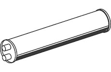 Střední tlumič výfuku DINEX 50372