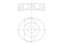 Píst MAHLE 061 53 00