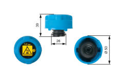 Uzavírací víčko GATES RC216