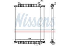 Chladič, chlazení motoru NISSENS 672060