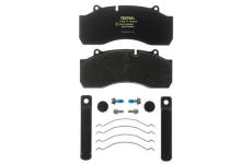 Sada brzdových destiček, kotoučová brzda TEXTAR 2914302