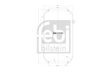 Mech, pneumatické odpružení FEBI BILSTEIN 20782