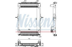 Chladič, chlazení motoru NISSENS 63785