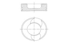 Píst MAHLE 228 98 00