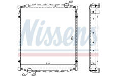 Chladič, chlazení motoru NISSENS 62876A