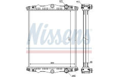 Chladič, chlazení motoru NISSENS 614430