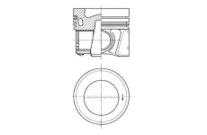 Píst KOLBENSCHMIDT 41270600