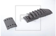 Sada brzdového obloženi, bubnová brzda PE Automotive 086.167-00A