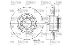 Brzdový kotouč VALEO 187024