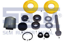 Opravná sada, uložení kabiny řidiče SEM LASTIK 15615