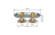 Termostat, chladivo GATES TH51975/80G1