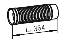 Výfuková trubka DINEX 48233