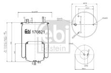 Mech, pneumatické odpružení FEBI BILSTEIN 170821