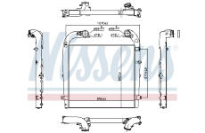 Chladič turba NISSENS 961154