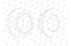 Brzdový kotouč JURID 569020J