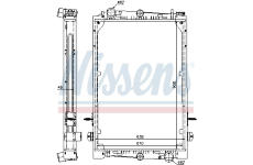 Chladič, chlazení motoru NISSENS 61427A