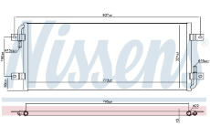 Chladič oleje, automatická převodovka NISSENS 606912