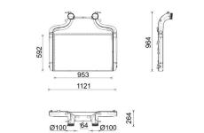 Chladič turba MAHLE CI 726 000P