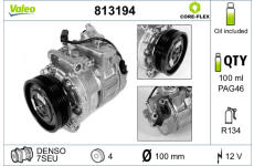 Kompresor, klimatizace VALEO 813194