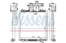 Chladič, chlazení motoru NISSENS 62873