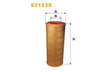 Vzduchový filtr WIX FILTERS 93152E