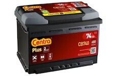 Baterie startovací 74AH 680A CENTRA PLUS P+