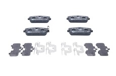 Brzd.destičky sada, zadní MAZDA - ATE