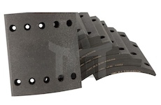 Brzdová obložení SAF 19892/19893 Lumag 19892 20 102 10