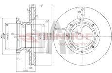 Brzdový kotouč STEINHOF SMT005009