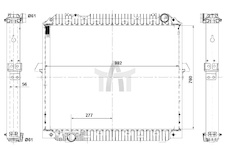 Chladič - chlazení motoru NRF NRF56073