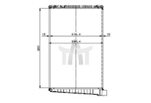 Chladič, chlazení motoru NRF NRF59679