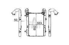 Chladič turba NRF NRF30200