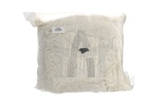 Čistící textilie bavlněná 10 kg bílá premium T2/BI/PR