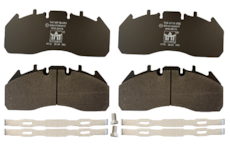 Destičky brzd.VOLVO,RVI Magnum DX 29174 PN vč.přisl. TAT