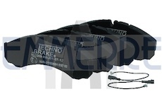 Destičky brzdové IVECO 29121 přední/zadní EMMERRE 961083