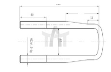 Držák pružiny CSY K-AZDA-22